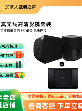 BLUESOUND 5.1真无线家庭影院客厅电视音箱回音壁
