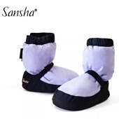 成人 儿童芭蕾古典舞练功鞋 sansha 三沙舞蹈保暖靴秋冬加绒跳舞鞋