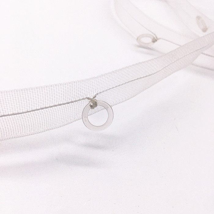 2公分透明带小圈尼龙布带