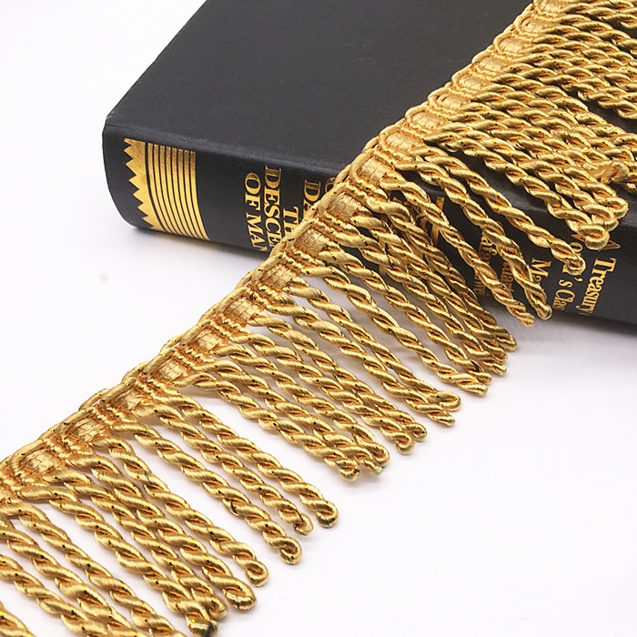 7公分窗帘绳排龙须麻花绳花边