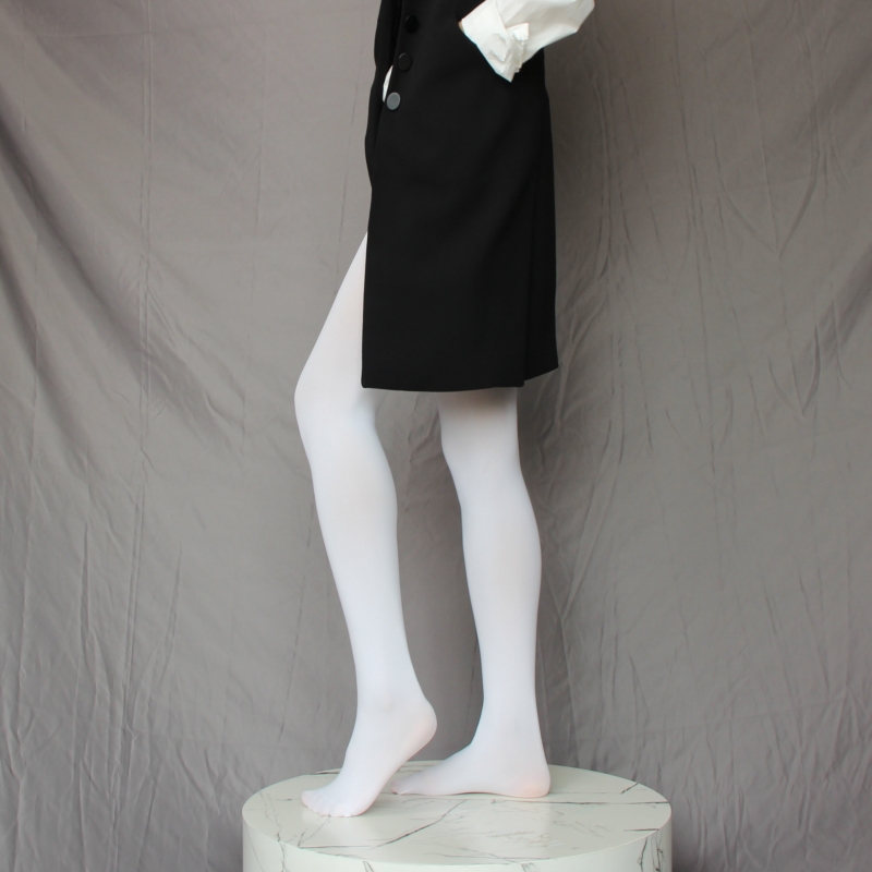 奶白色米白色甜美连裤袜秋季80D