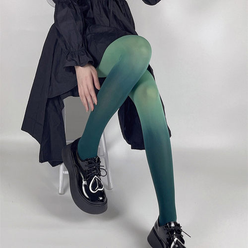 80d渐变色连裤袜锦纶性感