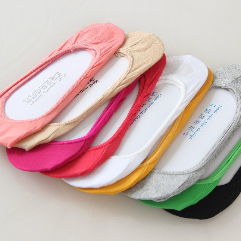 春夏薄款浅口棉质吸汗糖果彩色女士大脚大码隐形船袜硅胶防滑高弹,女士内衣/男士内衣/家居服,船袜,淘宝优惠券,粉丝福利购,淘宝优惠卷