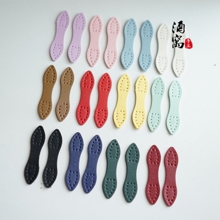 仿皮包包侧耳挂耳手工diy布艺包箱包钩针拼布包带配件辅料