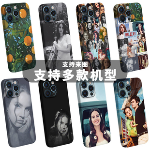 拉娜德雷Lana Del Rey手机壳适用于苹果安卓菲林欧美音乐专辑小众打雷姐复古古典少女说唱摇滚美式诗歌浪漫