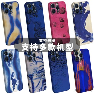 Yves Klein伊夫克莱因蓝手机壳适用于iPhone17promax苹果16pro安卓15名画14plus波普艺术13蓝色12油画11菲林