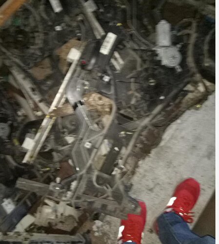 别克GL8玻璃升降器框架总成拆车