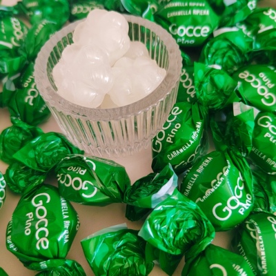 意大利进口Rossana薄荷味流心糖夹心糖喜糖年货办公室零食进口糖