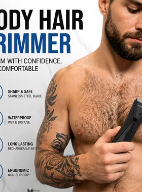 Hair Clipper Men Body Trimmer Cutter Nose Beard Shaver Razor