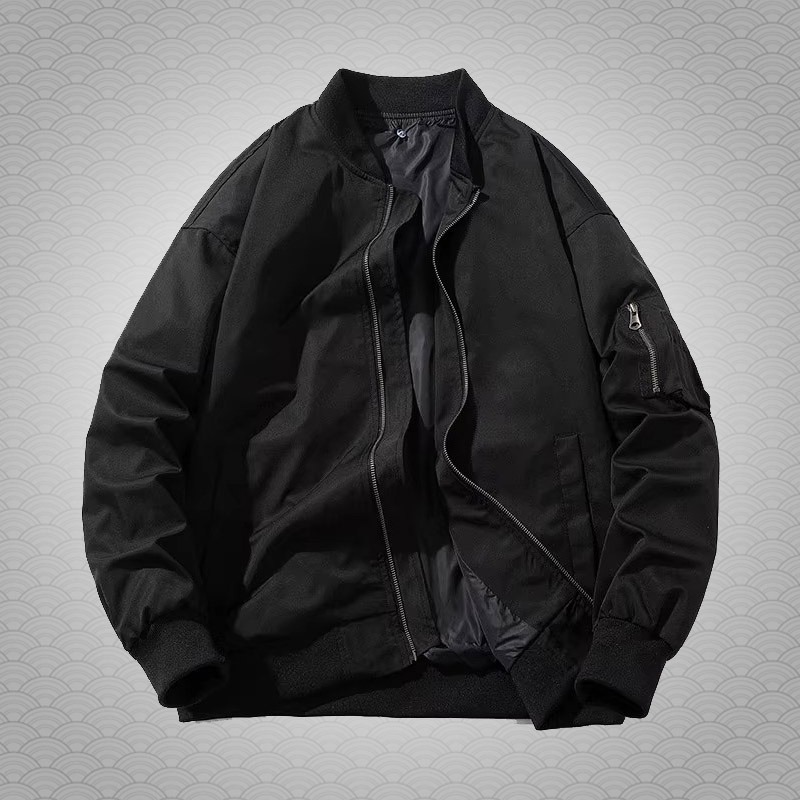 popaape可拆卸帽秋冬夹克棒球服