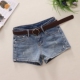 弹力牛仔短裤 女士夏季 低腰热裤 修身 外穿学生显瘦百搭柔软2025新款