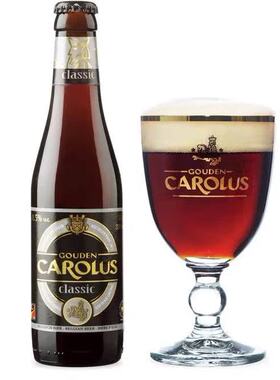 比利时原装 Gouden carolus 金卡露/金卡路啤酒杯圣杯精酿啤酒杯