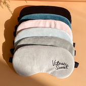 纯棉冰热敷眼罩睡眠遮光透气可爱韩国缓解疲劳个性 睡觉学生 男女款