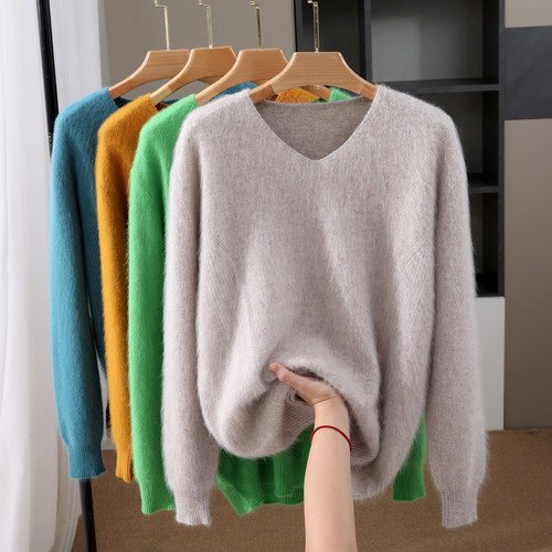 2025冬季新款山羊绒衫男羊毛加厚V领中年保暖毛衣针织打底衫休闲