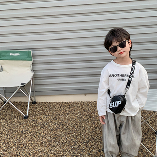 时尚运动儿童斜挎包男男童帅气夏季洋气宝宝包包男生胸包女童腰包