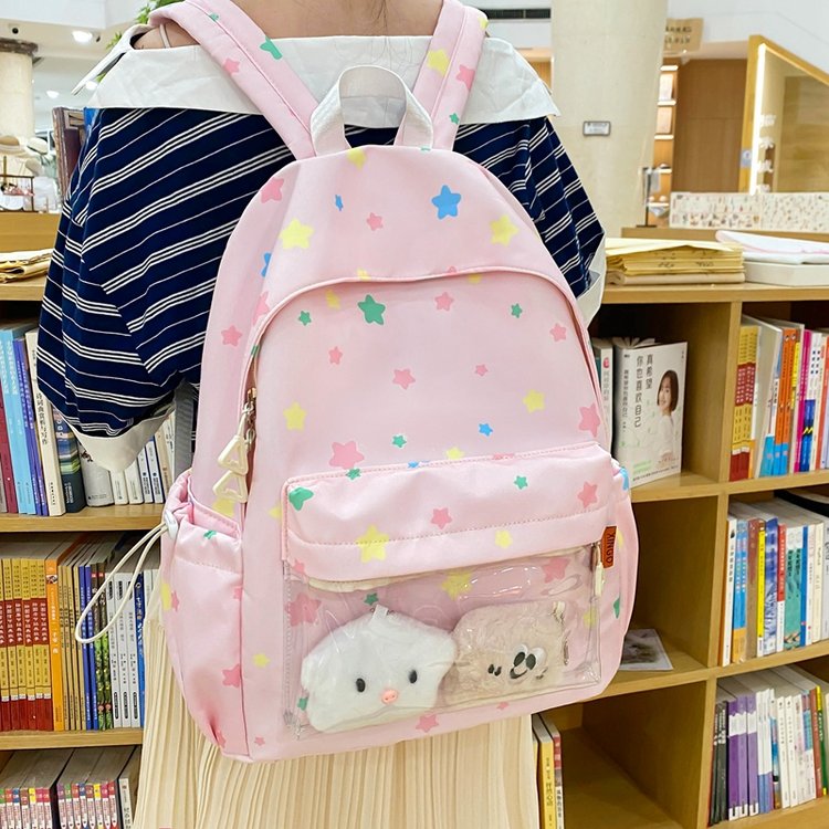 儿童春游研学小背包男童旅游双肩包中小学生轻便书包大学电脑包女