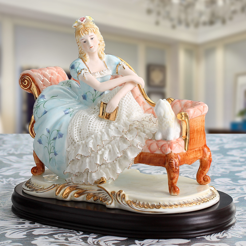 摆设蕾丝贵妇欧式风臻品创意摆件