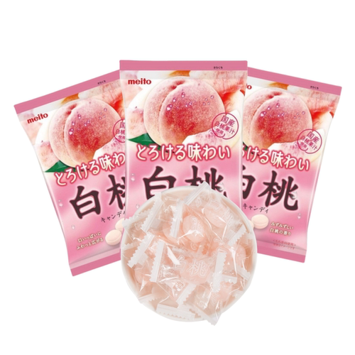 meito名糖日本进口白桃糖