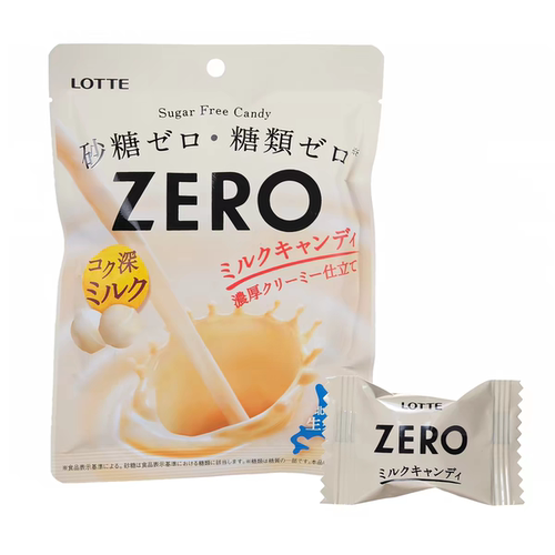 乐天日本进口无糖香醇奶糖