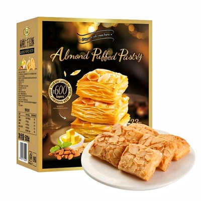 Tafe扁桃仁千层酥独立装喜饼