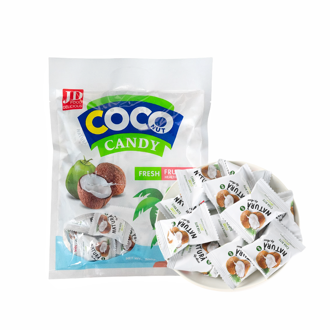 泰国风味椰子糕椰子糖伴手礼芒果软糖COCO原装零食喜糖糖果软糖