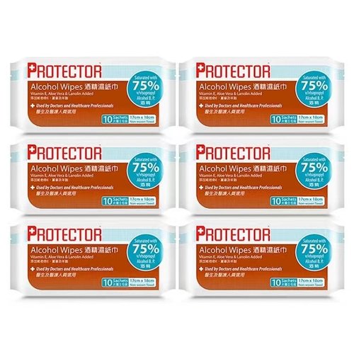 Protector消毒酒精湿巾