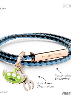 Crudo三眼仔情侣闺蜜手链生日礼