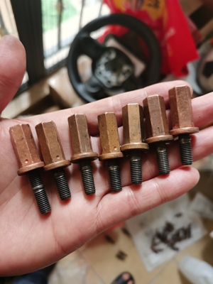 n20 n54 n55螺帽带螺杆 螺丝螺栓m271 m270 m274排气管 涡轮螺丝