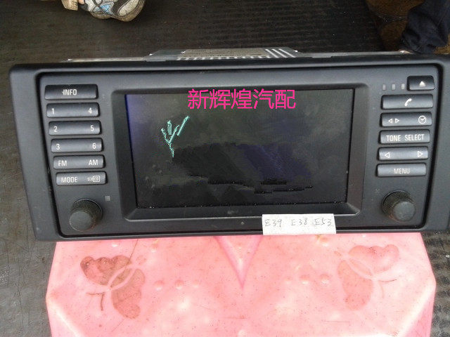 宝马520 525 530 528 CD机E39收音机 显示屏E66 E60 E53 E70 X5