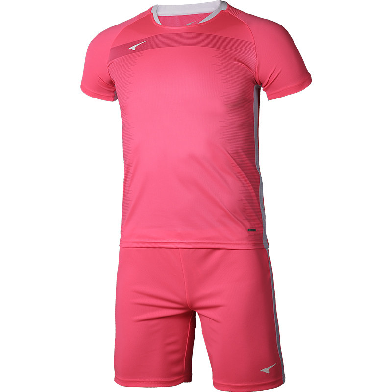 小李子:正品Ucan锐克儿童足球比赛训练套服定制组队服装短袖球衣