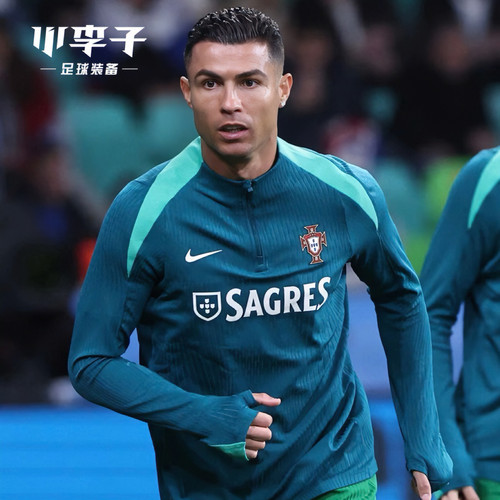 小李子耐克葡萄牙DRIFIT半拉链ADV长袖C罗同款训练服男FJ1929-381