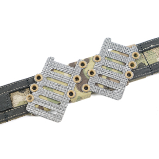 TWINFALCONS 40°腰带MOLLE转接板 双排40° 斜角转接板配件 OT59