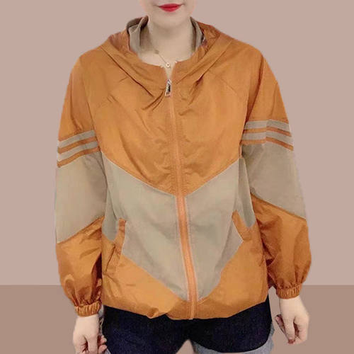 轻薄透气防晒连帽开衫休闲外套