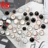 毛衣裙子褂子白色服装 树脂衬衫 衬衣纽扣女士雪纺针织开衫 辅料扣子