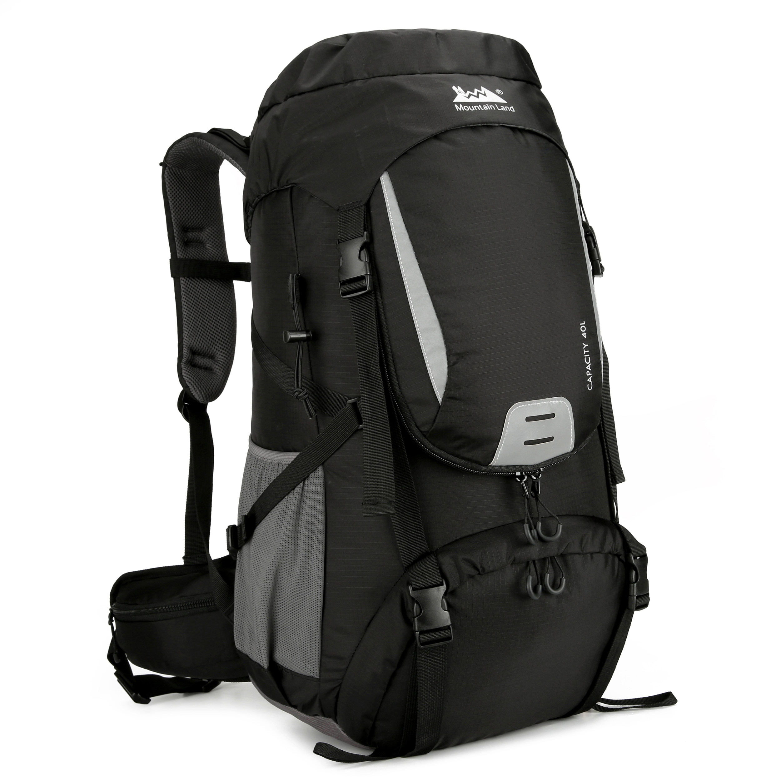 2024年新款登山包户外大容量背包骑行双肩包防雨水野外攀爬鞋袋包