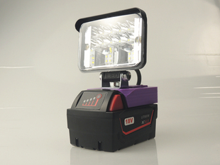 工作灯喜利得（HILTI）电池可使用非喜利得品牌米沃奇(Milwaukee)