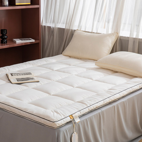 磨卡棉柔软可折叠立体蓬松床垫