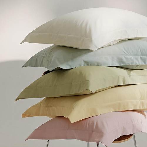 100s贡缎枕套纯棉磨毛北欧风