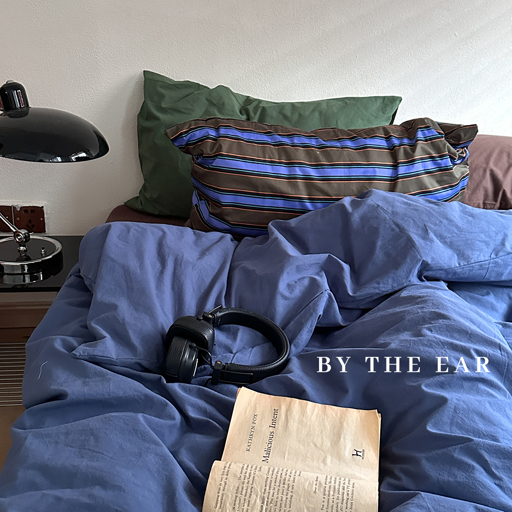 ins复古全棉水洗棉混搭风四件套