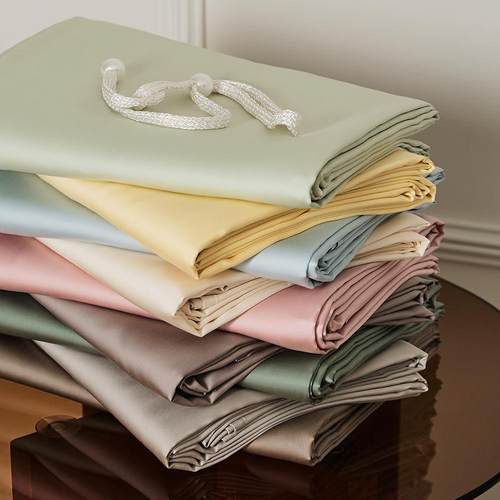 60天丝被套冰丝北欧轻奢风