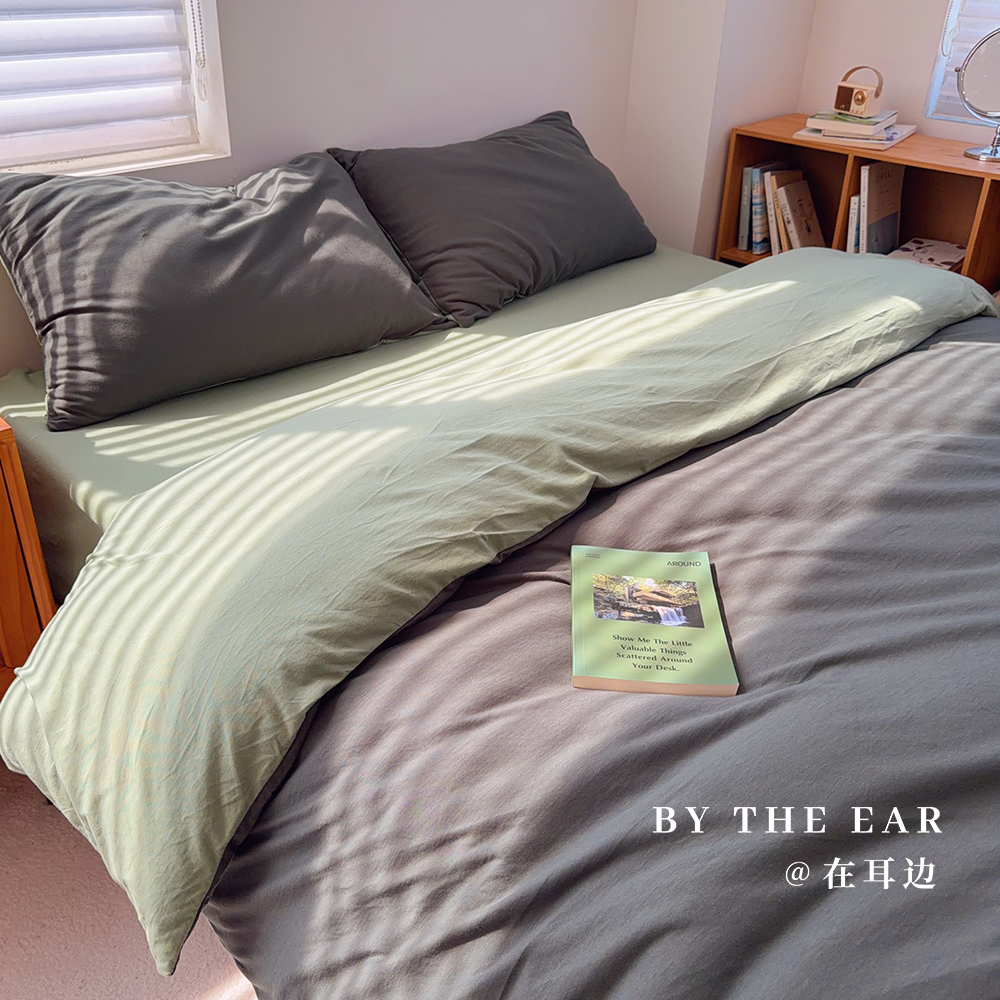 A类全棉天竺棉四件套亲肤裸睡