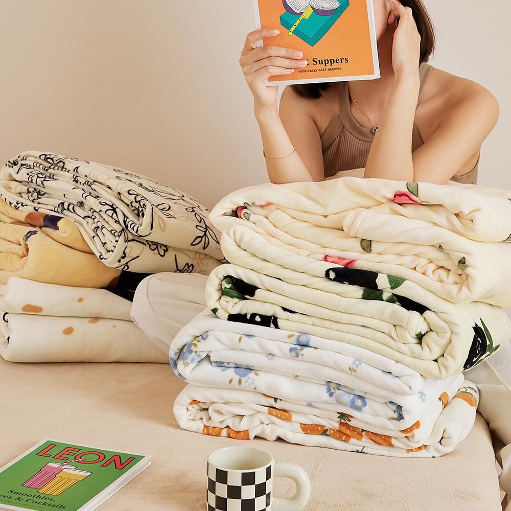 加厚毛绒床单床笠牛奶绒小清新