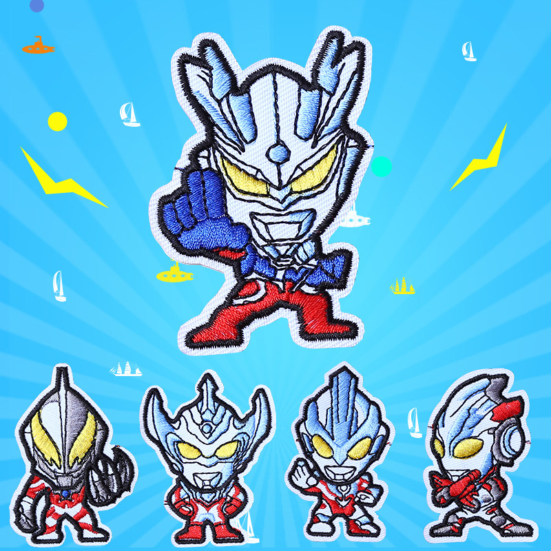 补丁贴儿童膝盖裤子破洞修补装饰无痕奥特曼修复自粘免缝补衣服贴