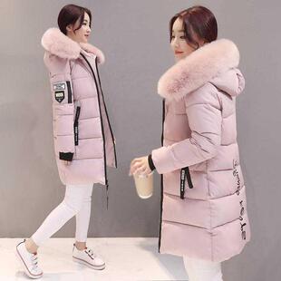 特价反季棉衣女中款加厚款韩版修身羽绒棉服大码棉袄外套