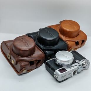 适用富士X100S/X100T/X100F/X100V相机皮包相机包保护套简约皮质
