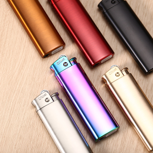 草蜢打火机Cricket防风打火机脉冲蓝火焰充气砂轮金属个性 定制礼