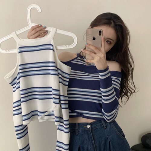 春装新款女针织衫网红爆