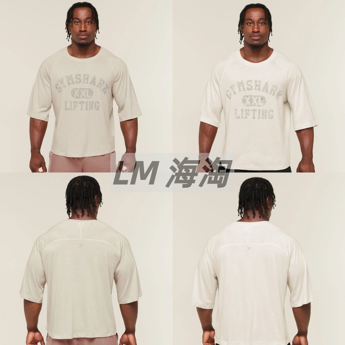 官网代购GYMSHARK Summer Pump健身运动短袖舒适轻薄宽松T恤男
