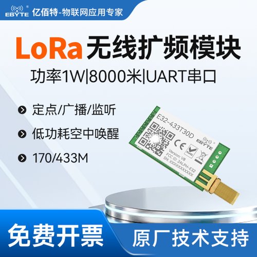 SX1278LORA扩频串口无线模块