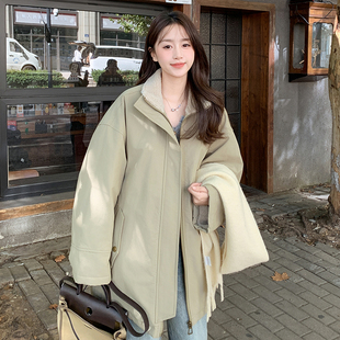 P185K268 C109 大货主推 现货羊羔毛内里派克服外套2C332